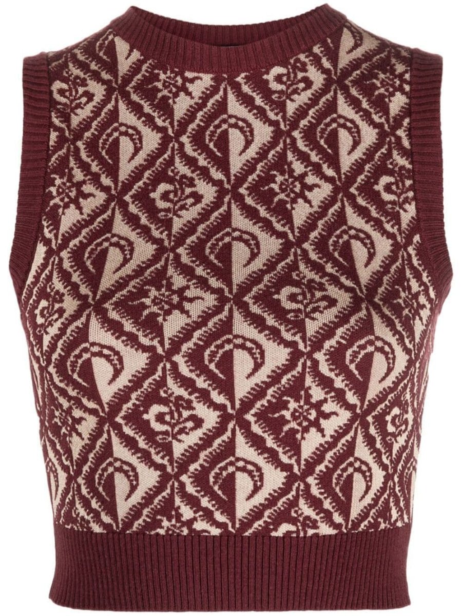 Moon Diamant knitted top