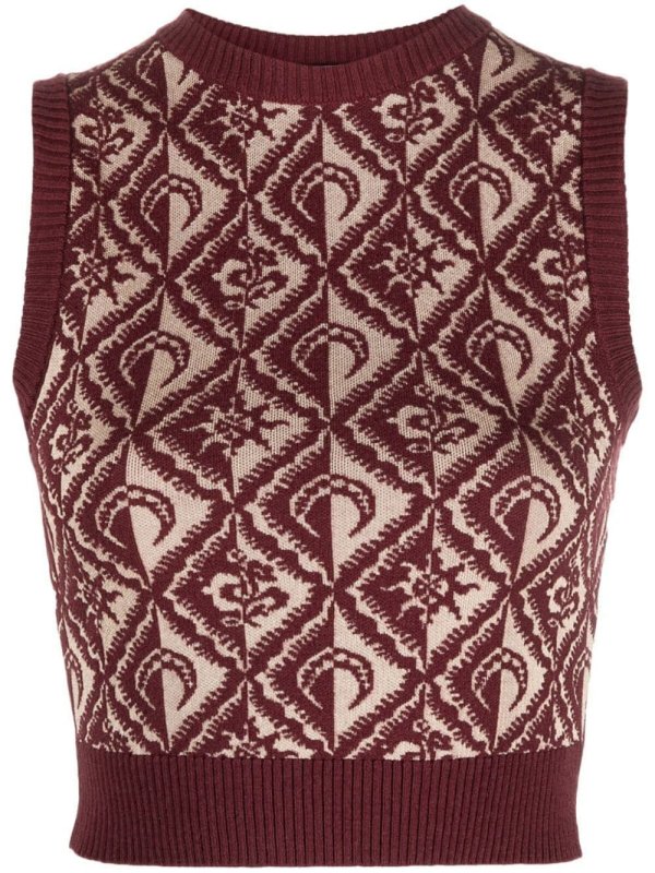 Moon Diamant knitted top