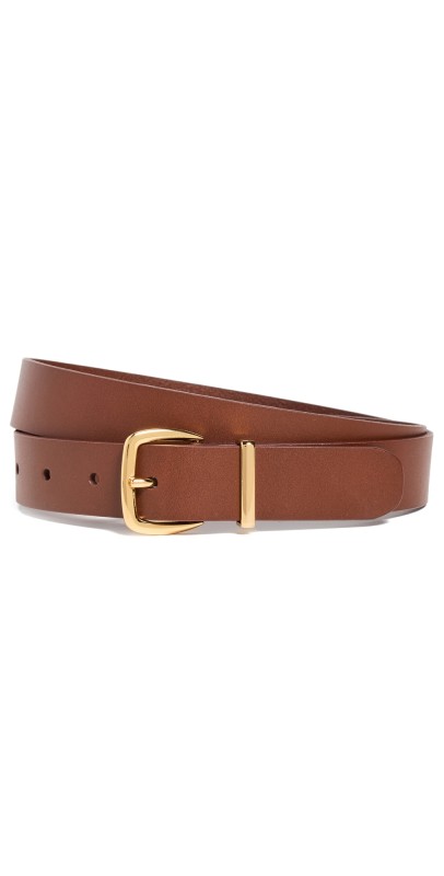 Madewell Essentials Belt Warm Cinnamon