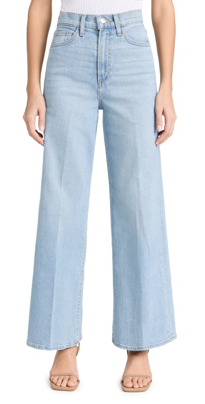 Joe's Jeans The Mia High Rise Wide Leg Ankle Jeans Heat