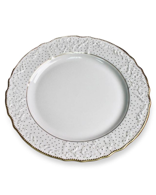 "Simply Anna Polka" Dinner Plate