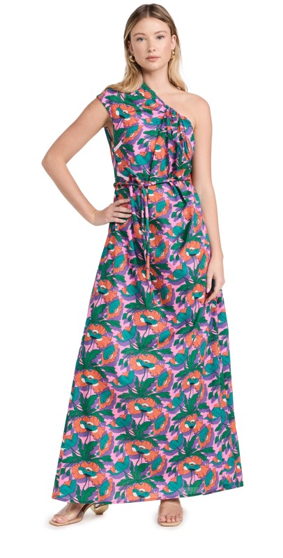 Nackiye Wild Thing Dress Bright Flower Garden