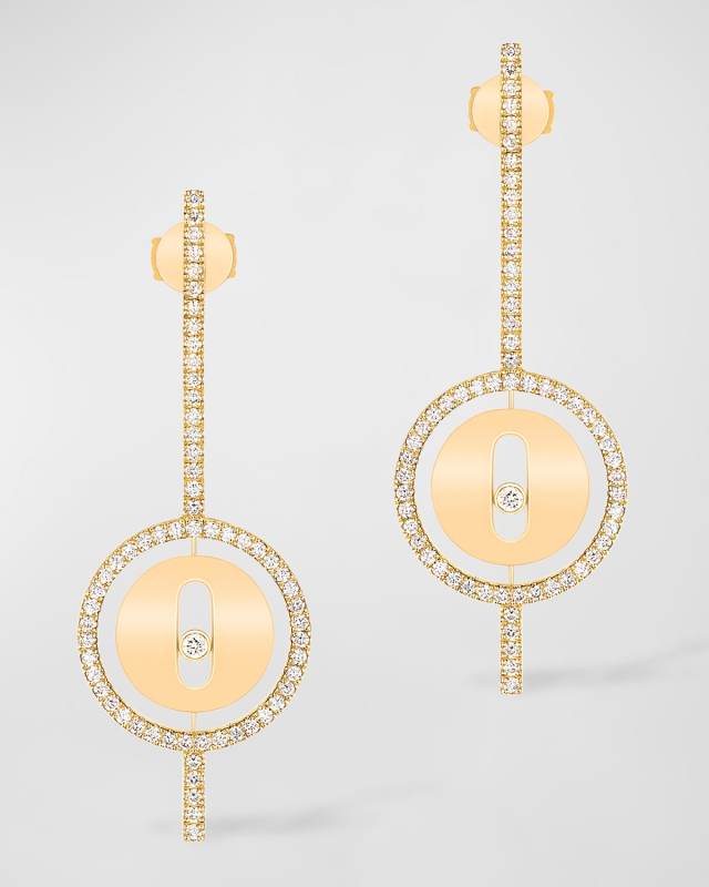 Lucky Move 18K Arrow Diamond Earrings