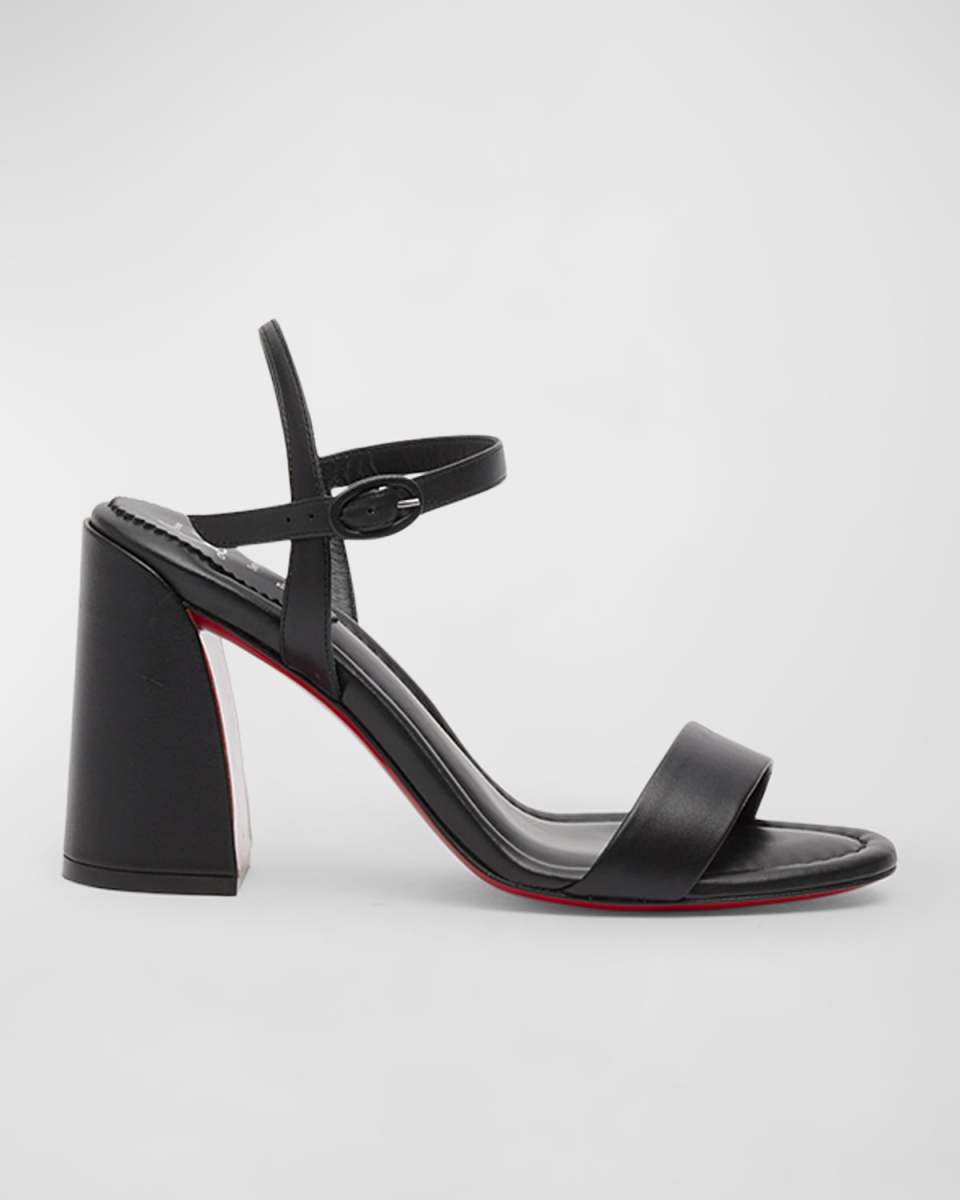 Miss Jane Red Sole Ankle-Strap Sandals