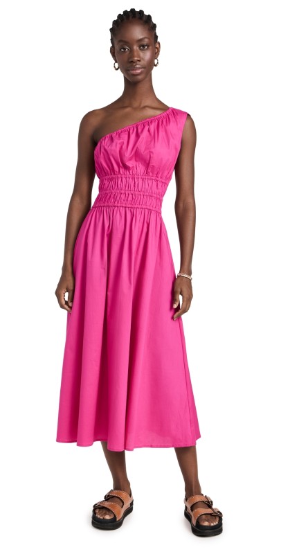 The Lulo Project Liberia Dress 06 Fuschia