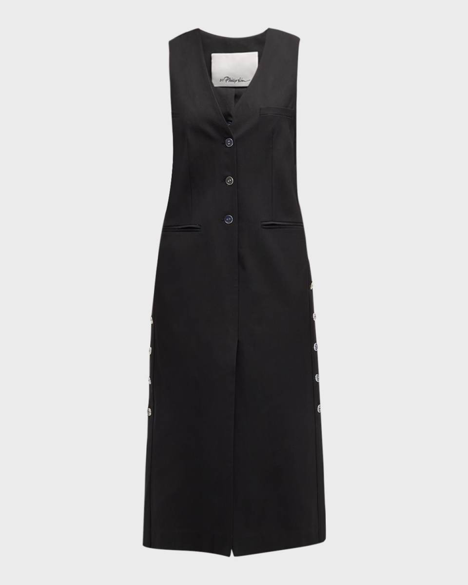 Tailored Vest Dress