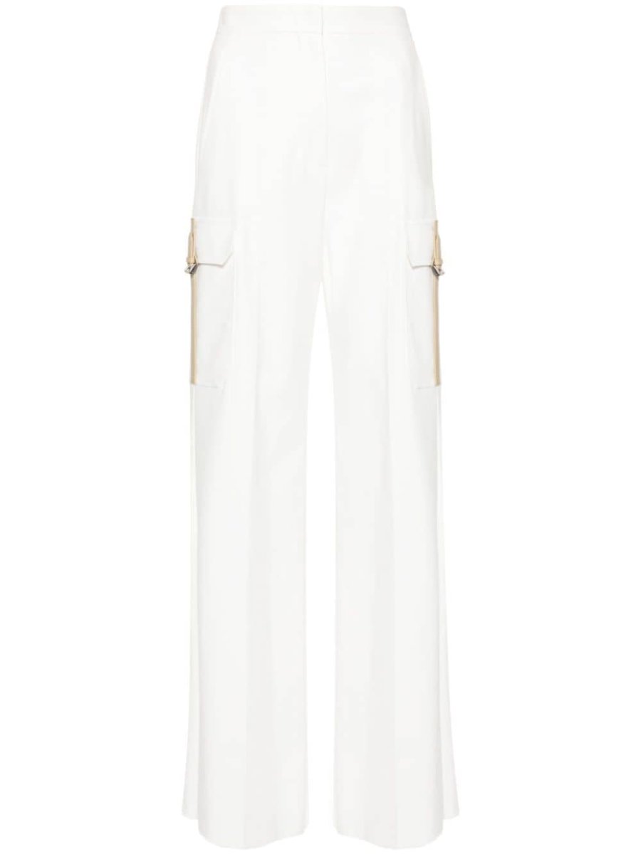 Edda high-waist wide-leg trousers