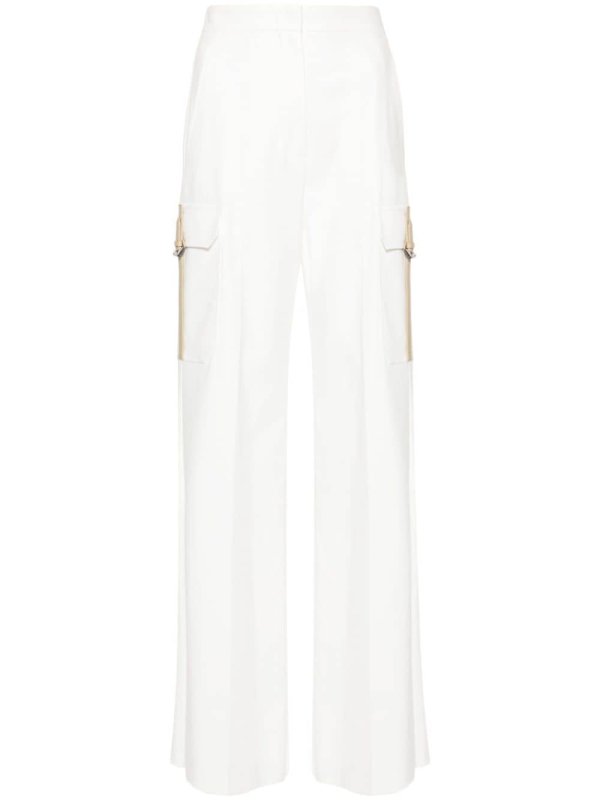 Edda high-waist wide-leg trousers