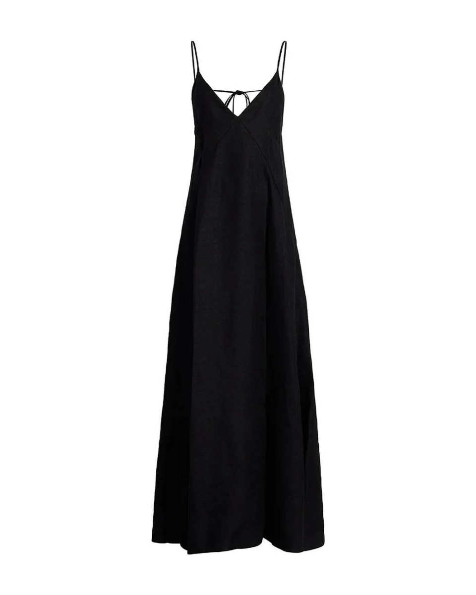 Seamed Slip Dress