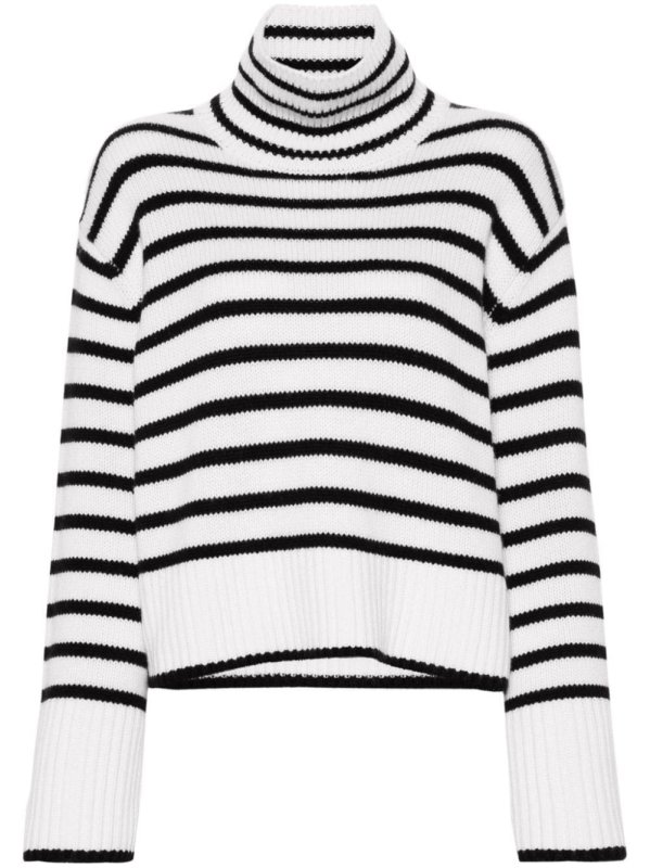 Fleur striped cashmere jumper