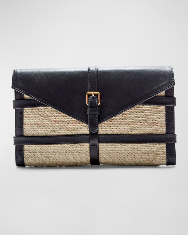 Watermill Envelope Caged Clutch Bag