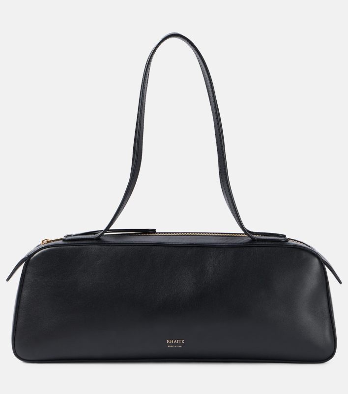 Khaite Simona leather shoulder bag