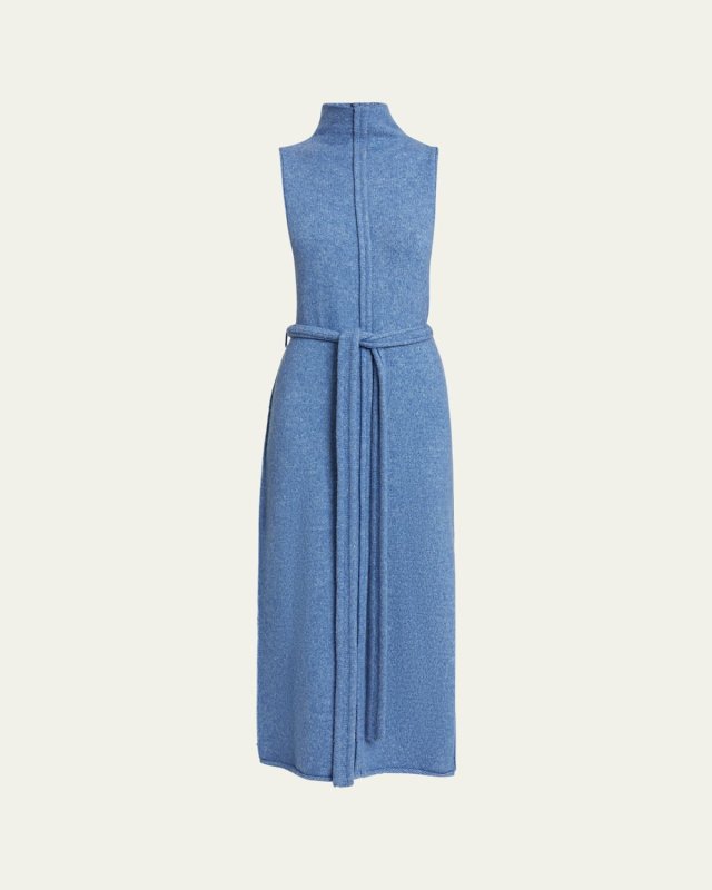 Zola Mock-Neck Maxi Dress
