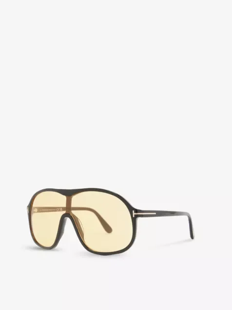 Tom Ford TR001402 aviator-frame acetate sunglasses