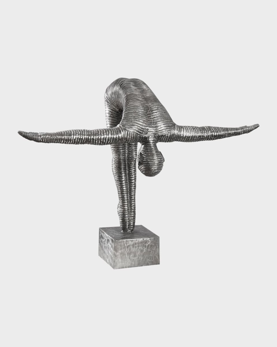 Diving Aluminum Sculpture, Small