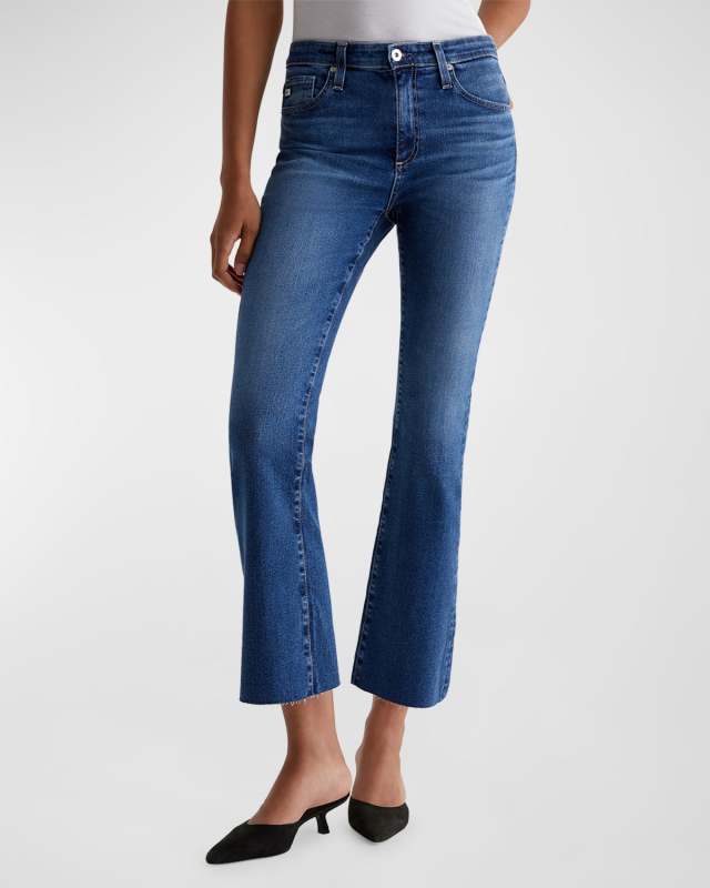Farrah Cropped Bootcut Jeans