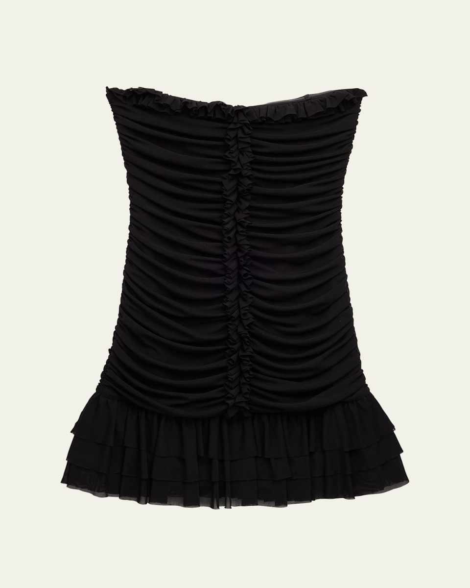 Girl's Bobbi Ruched Tween Party Dress, Size S-XL