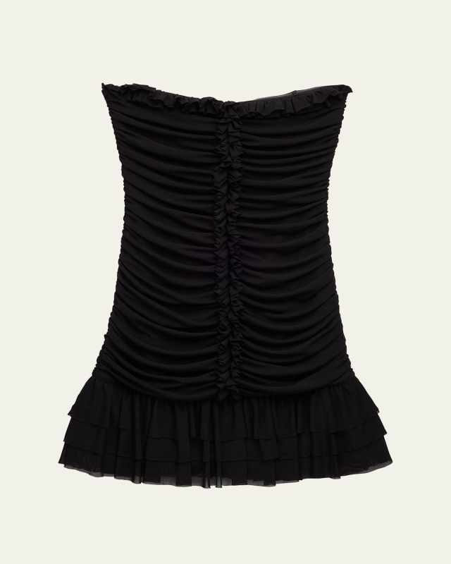 Girl's Bobbi Ruched Tween Party Dress, Size S-XL