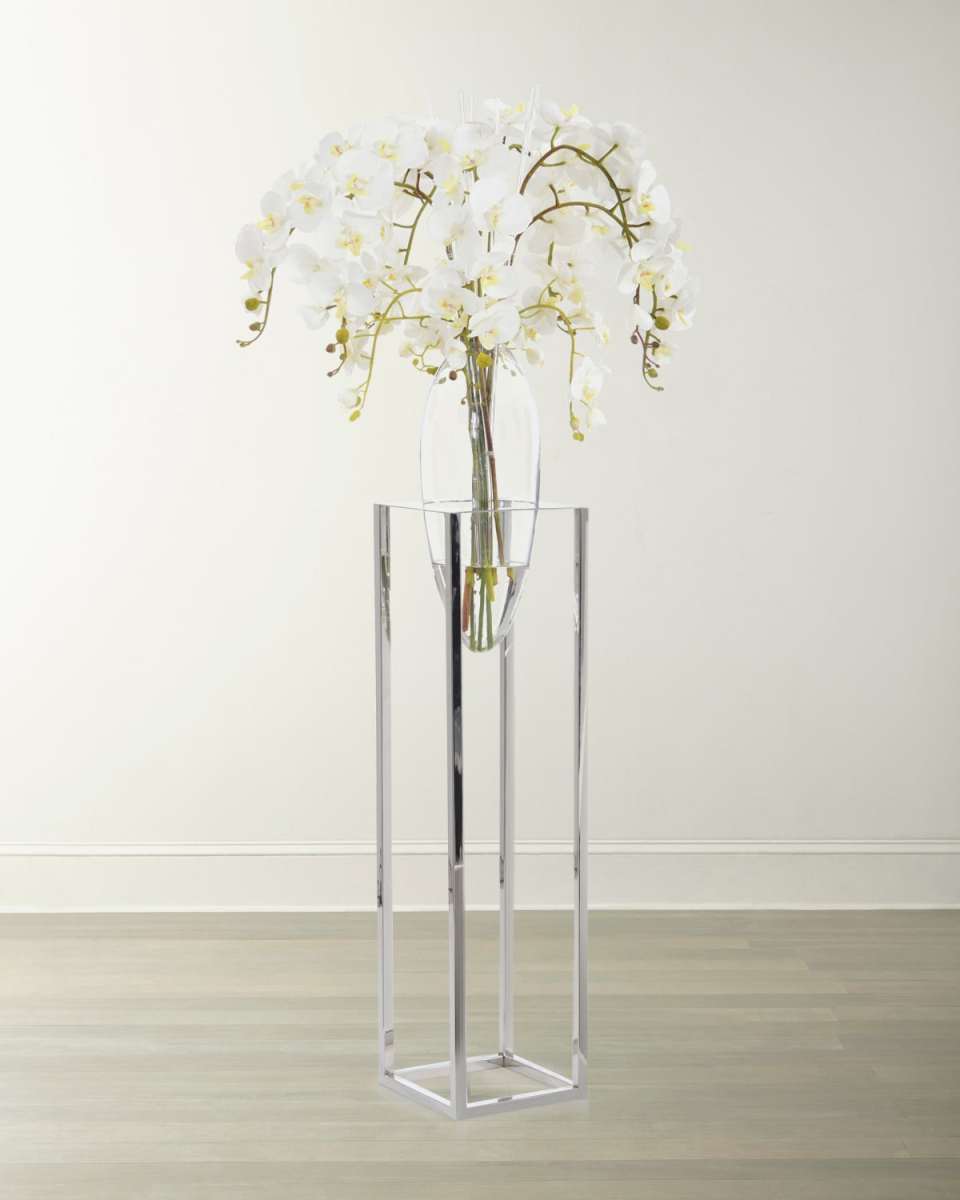 Dripping With Orchids Faux-Floral Arrangement
