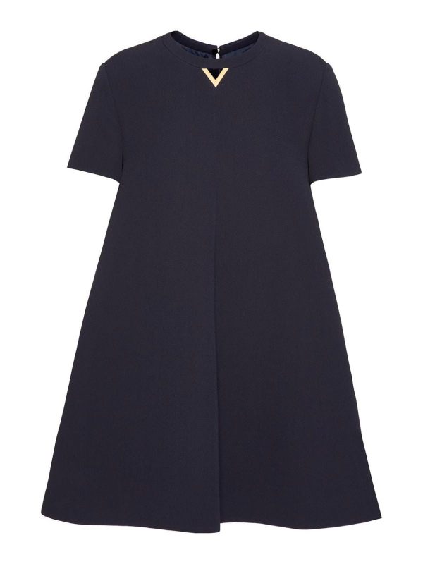 Valentino Robe Courte - Bleu