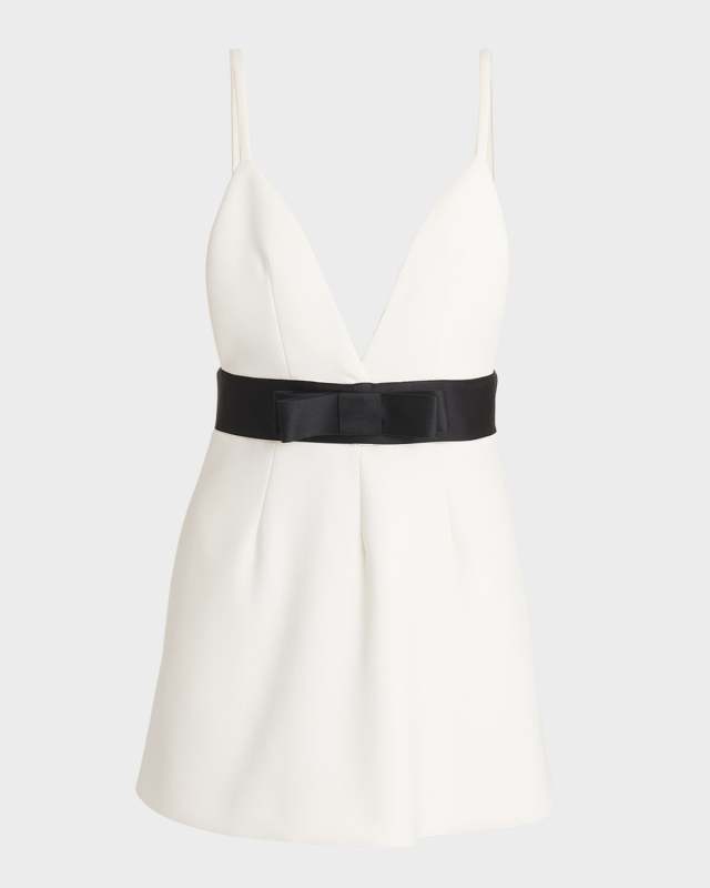 Lana Mini Dress with Bow Waist
