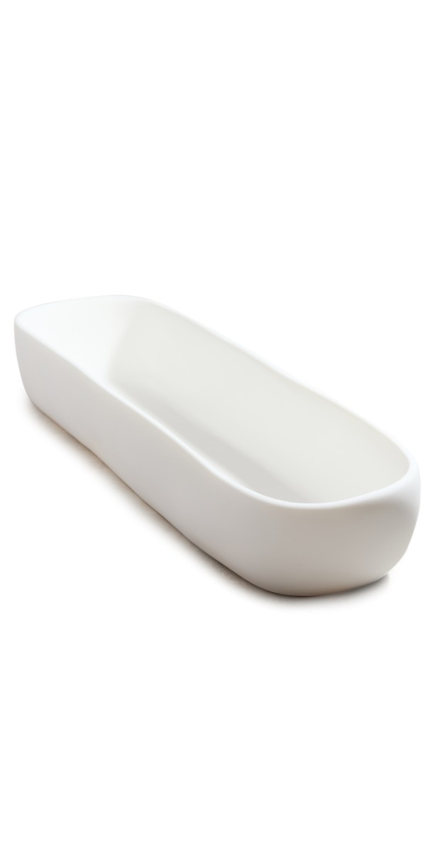 TF DESIGN Cuadrado Long Short Bowl Whit