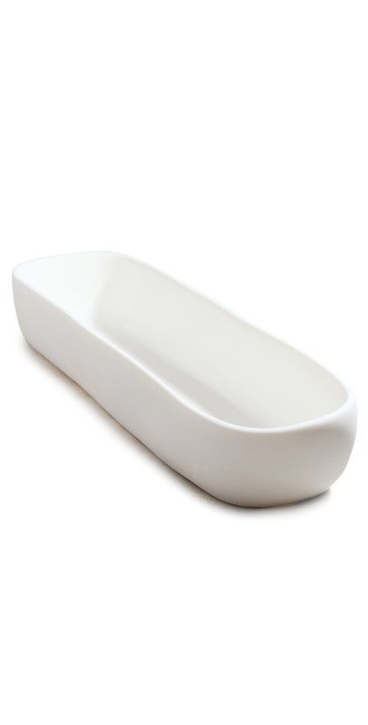 TF DESIGN Cuadrado Long Short Bowl Whit