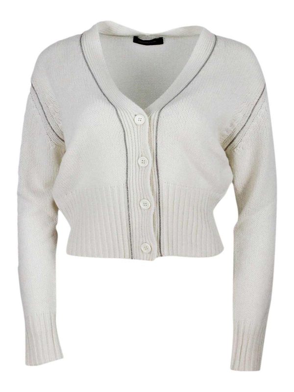 Fabiana Filippi Pull Col Rond - Crème