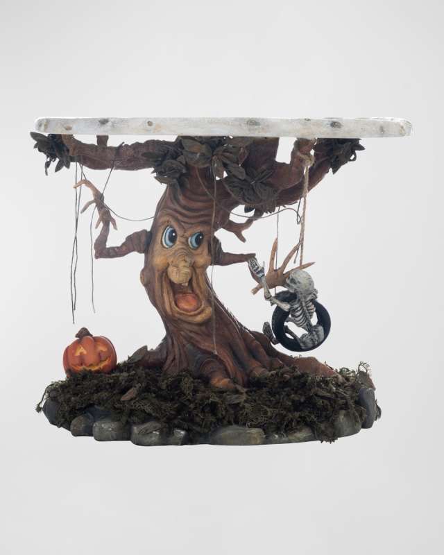 Halloween Hollow Tree Cake Plate