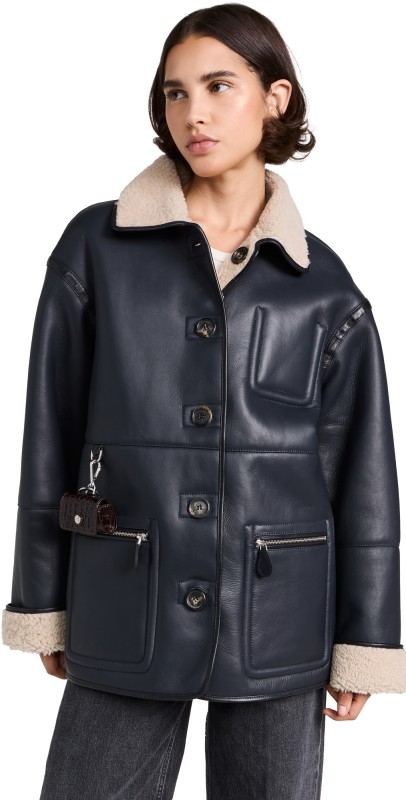 Saks Potts Ada Jacket Navy