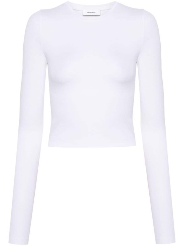 crew neck stretch-jersey T-shirt