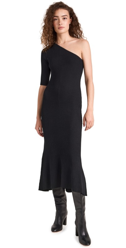 Veronica Beard Montrose Knit Dress Black