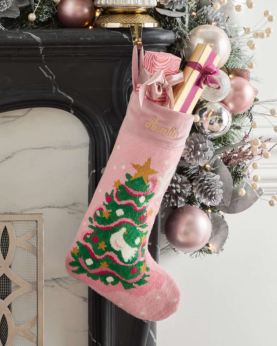 "Peace on Earth Stocking" Christmas Stocking, Personalized