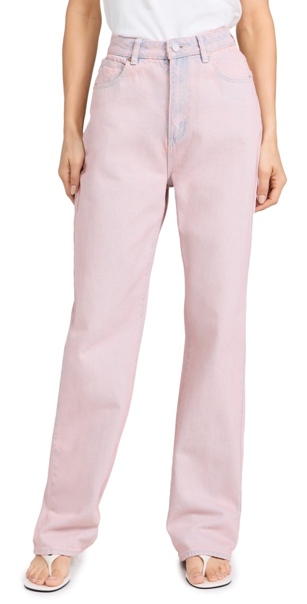 ABRAND Carrie Jeans Dirty Pink