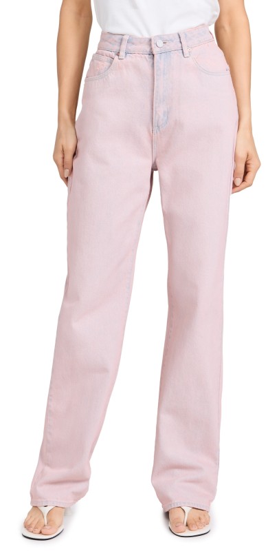 ABRAND Carrie Jeans Dirty Pink
