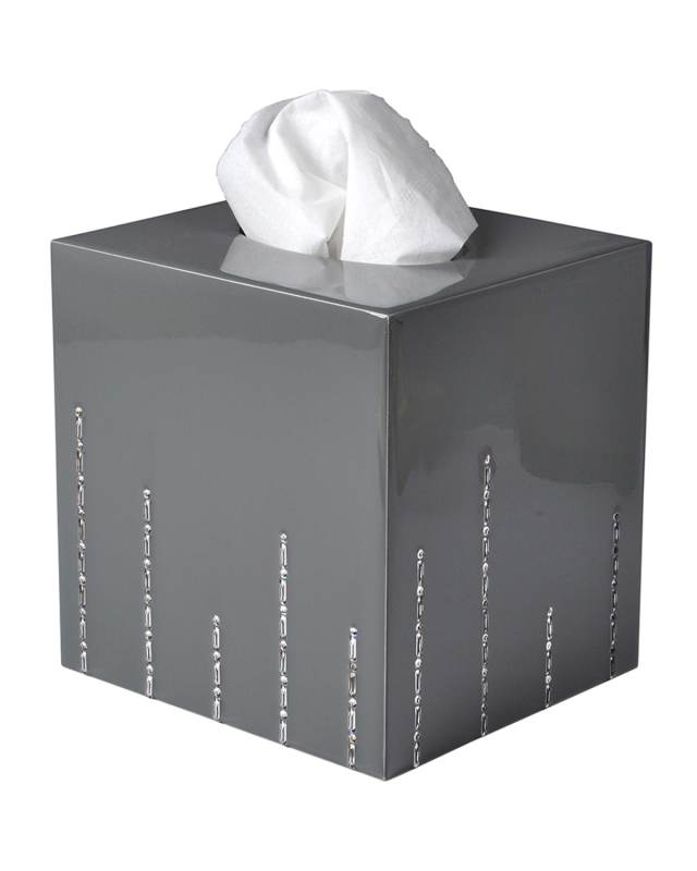 Deauville Boutique Tissue Box with Swarovski Crystals