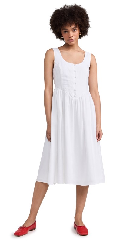 Rolla's Leonie Dress Vintage White