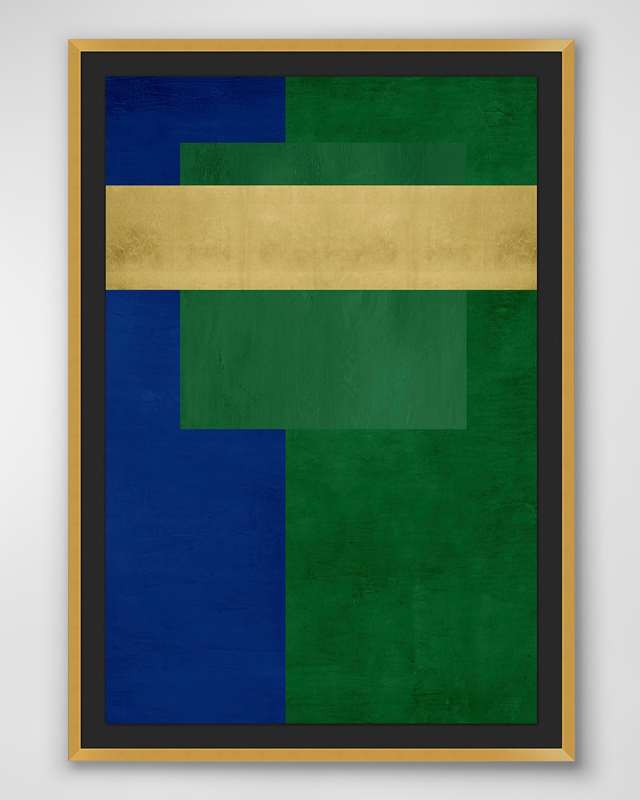 "Gems & Golden Accent 1" Giclee