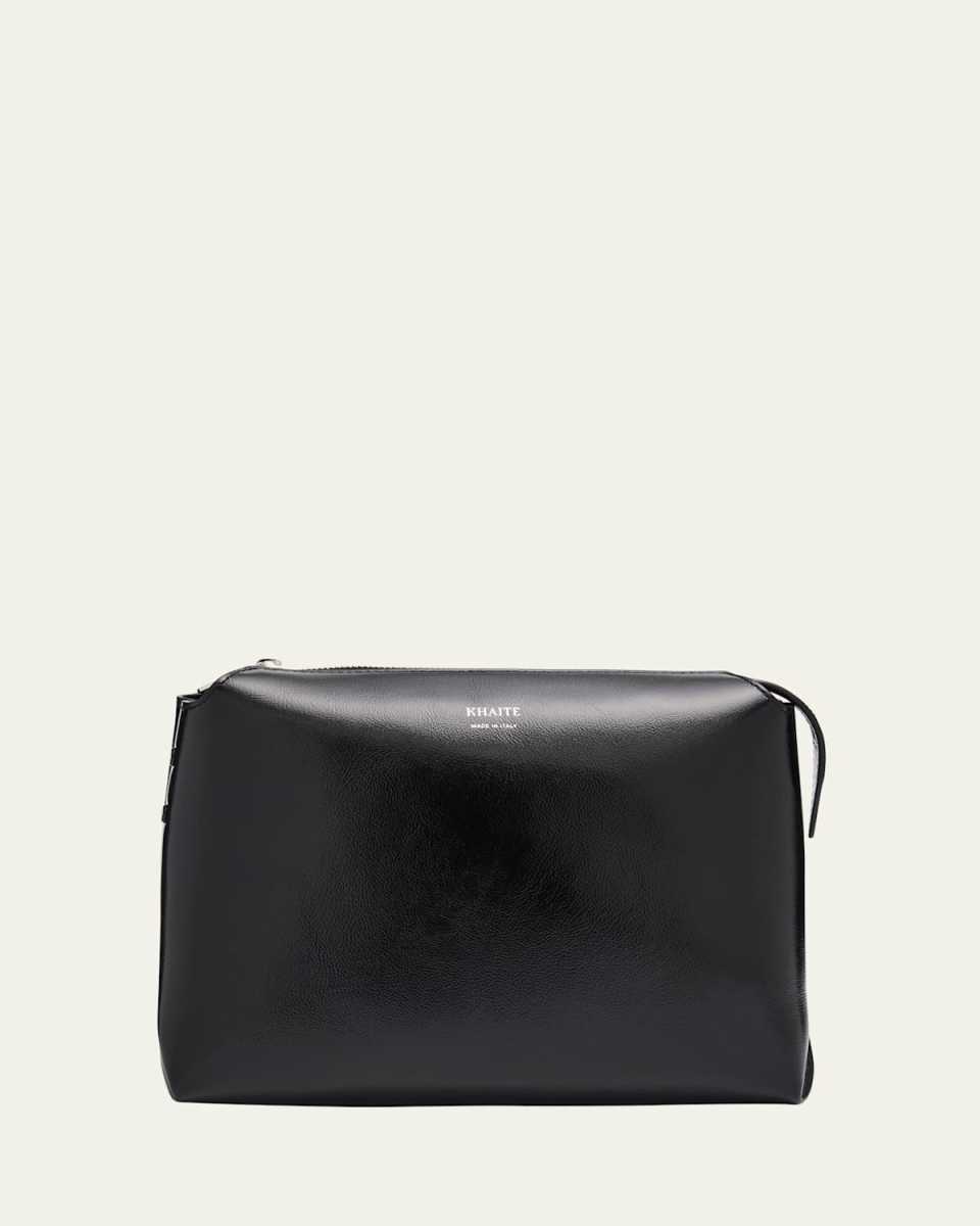 Lina Medium Crackled Patent Crossbody Bag