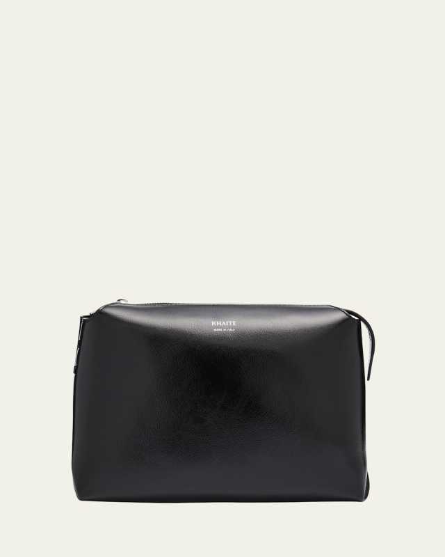 Lina Medium Crackled Patent Crossbody Bag
