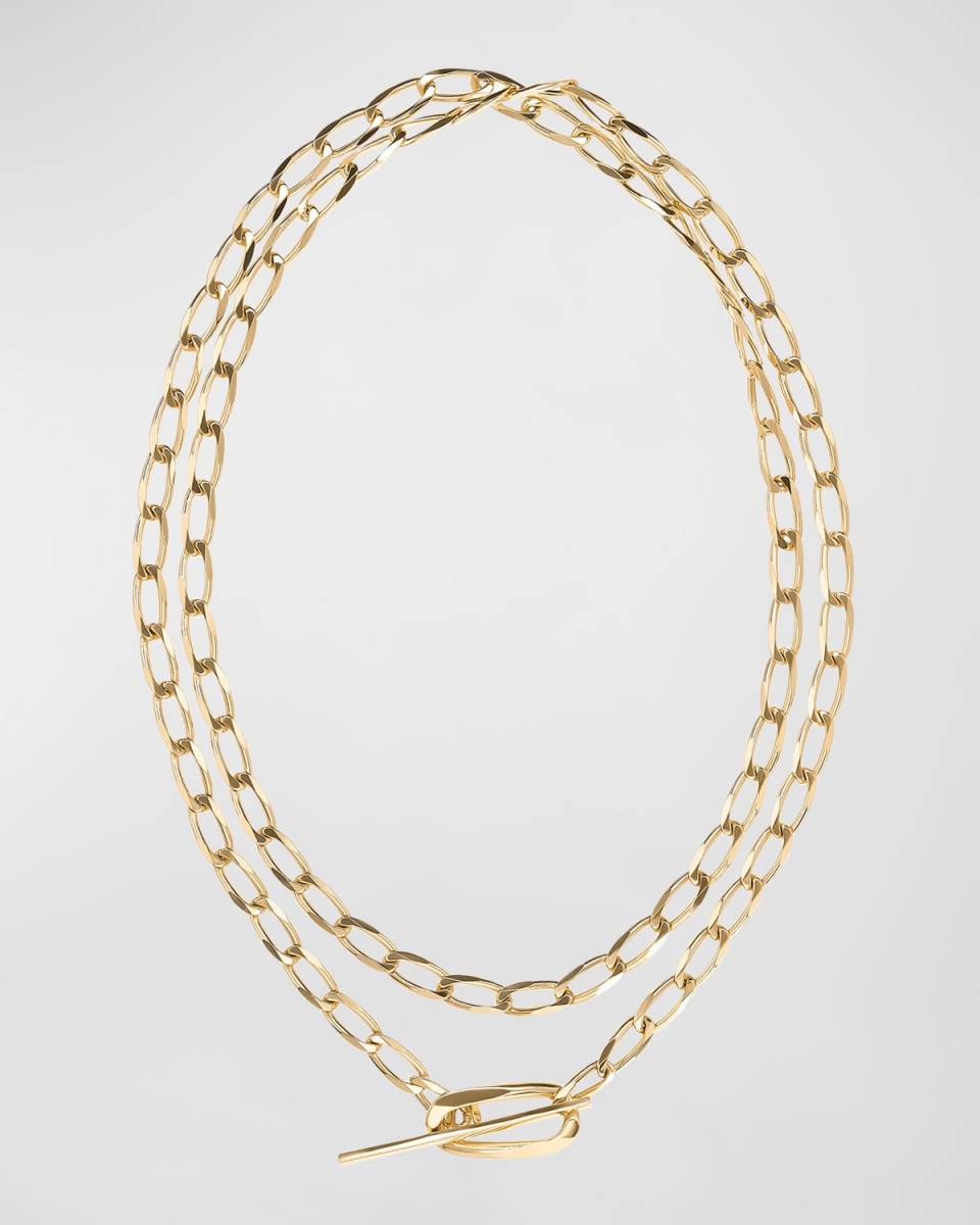 Biography Wrap Toggle Necklace