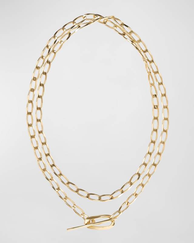 Biography Wrap Toggle Necklace