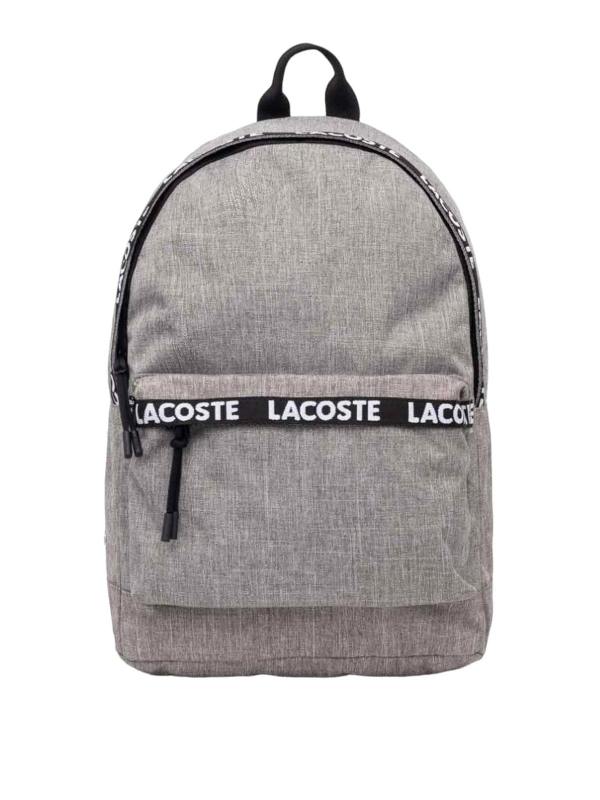 Lacoste Sac À Dos - Gris