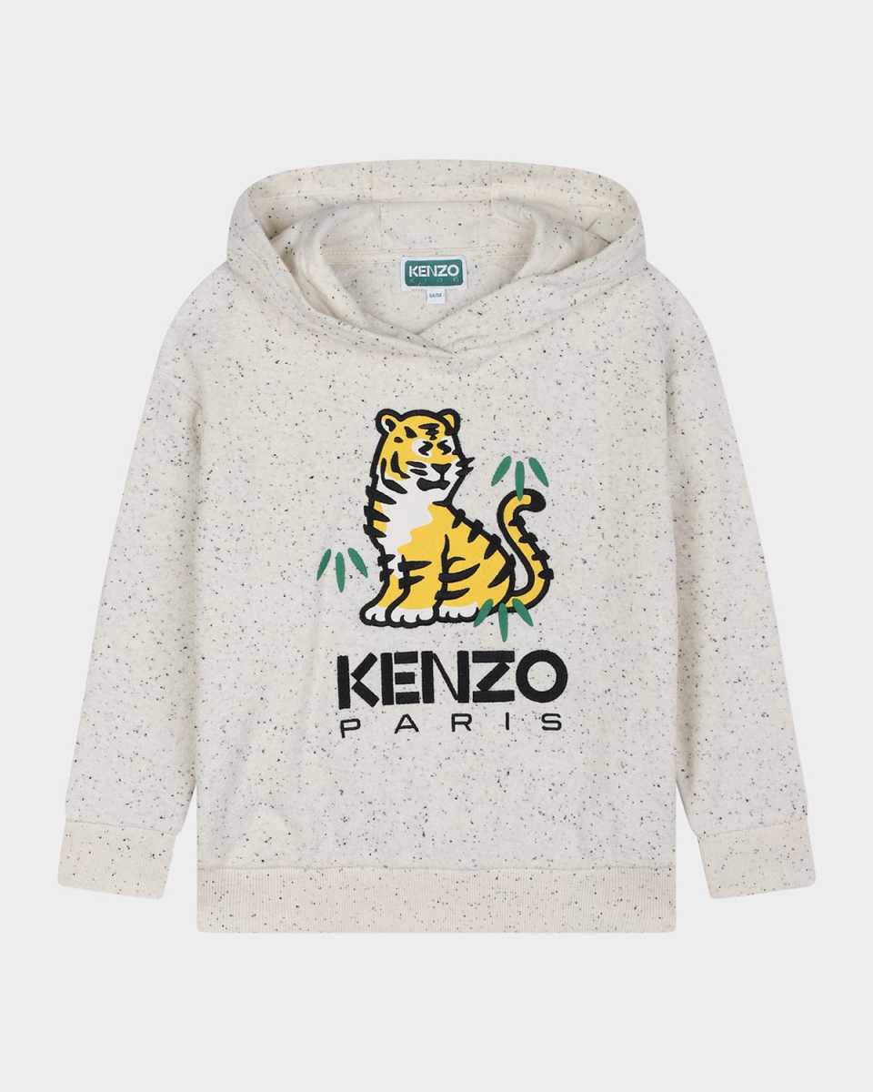 Kid's Embroidered Hooded Sweatshirt, Size