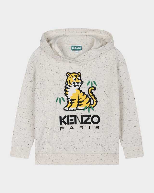 Kid's Embroidered Hooded Sweatshirt, Size