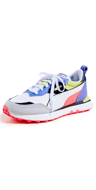 PUMA Rider FV Future Vintage Sneakers Puma White-Elektro Purple
