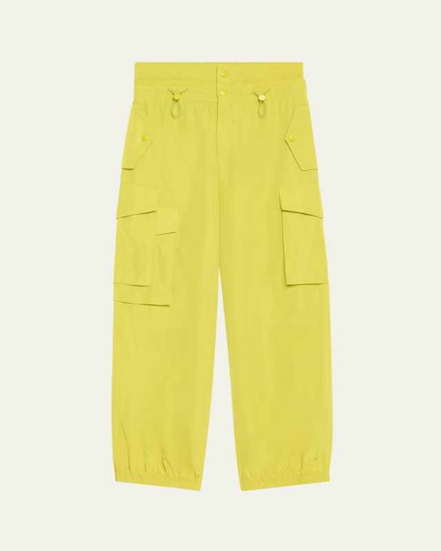 Double Waistband Cargo Pants