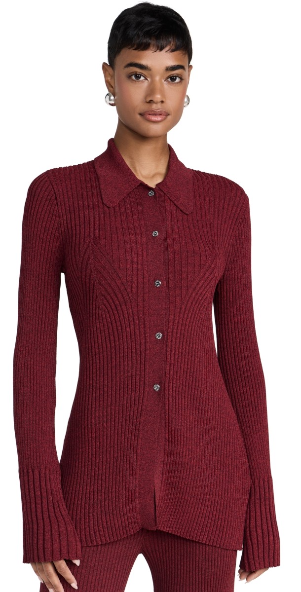 SIMONMILLER Palo Knit Top Sangria Melange