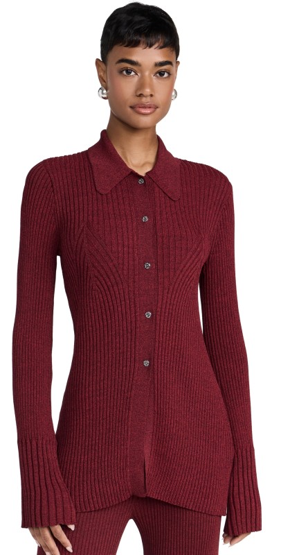 SIMONMILLER Palo Knit Top Sangria Melange