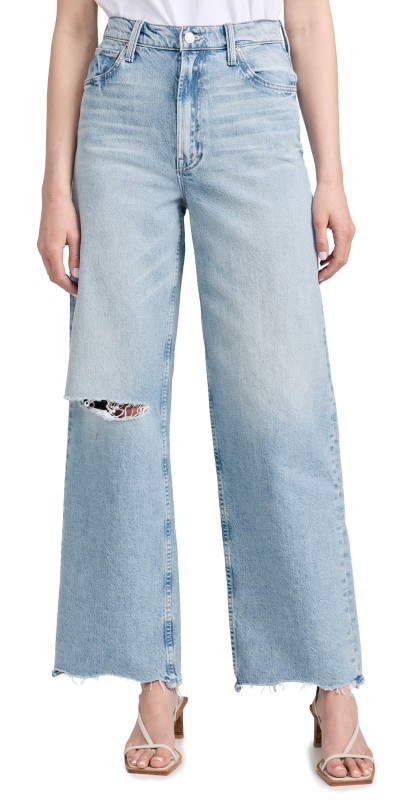 MOTHER Spinner Zip Sneak Chew Jeans We Bounced